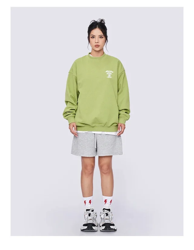 RFSD Men's 2025 AW Oversized Streetwear Crewneck Detail