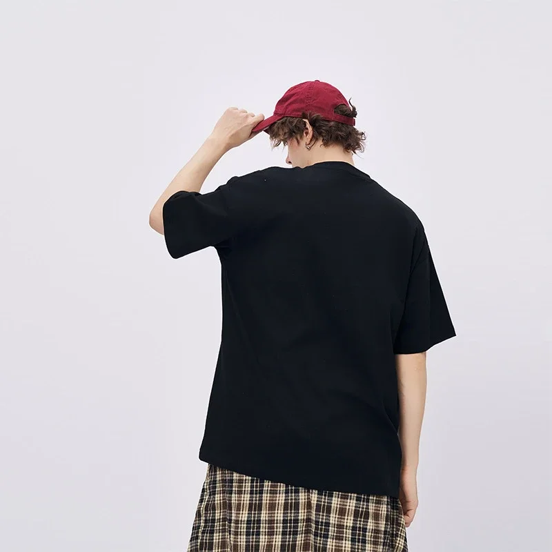 RFSD Men's∣2025 Summer New American High Street Star Patchwork Short Sleeve T - Shirt