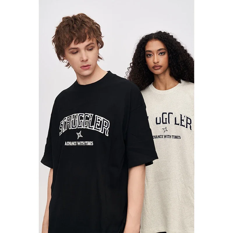 RFSD Men's 2025 Summer Vintage Patchwork T-shirt
