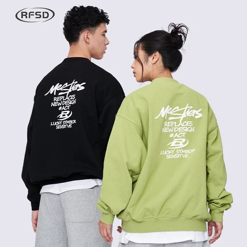 RFSD Men's 2025 AW Oversized Streetwear Crewneck