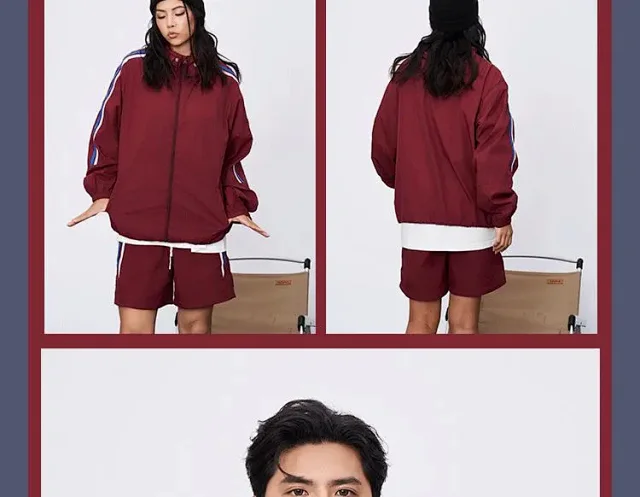 RSFD|2025 Spring/Summer Outdoor Couple Hooded Sportswear Detail