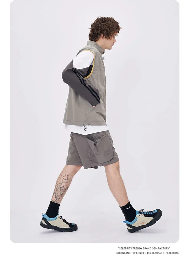 RFSD Men's | 2025 Spring/Summer Techwear Contrast Zip Vest Detail