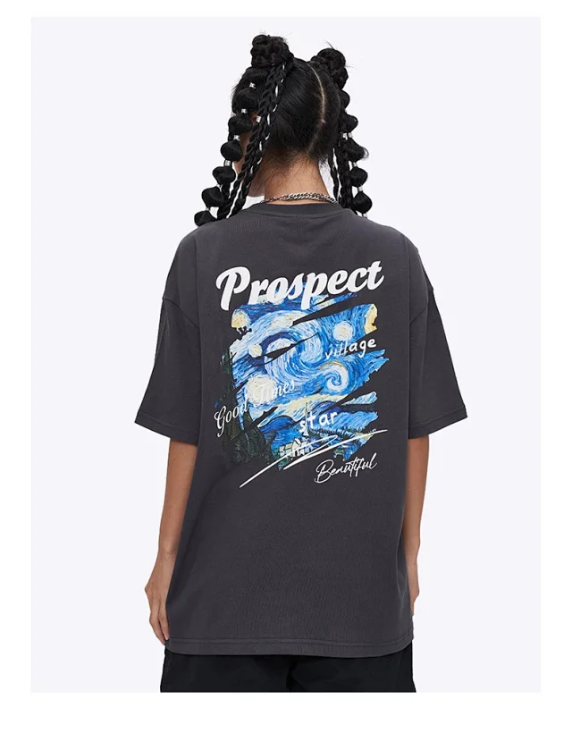 RFSD Men's 2025 Spring/Summer Hand-painted T-shirt Detail
