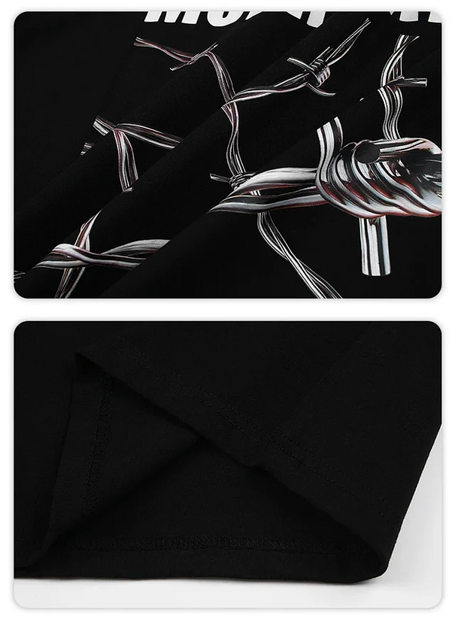 RFSD Men's | 2025 Summer New Original Thorn Print Tee Detail