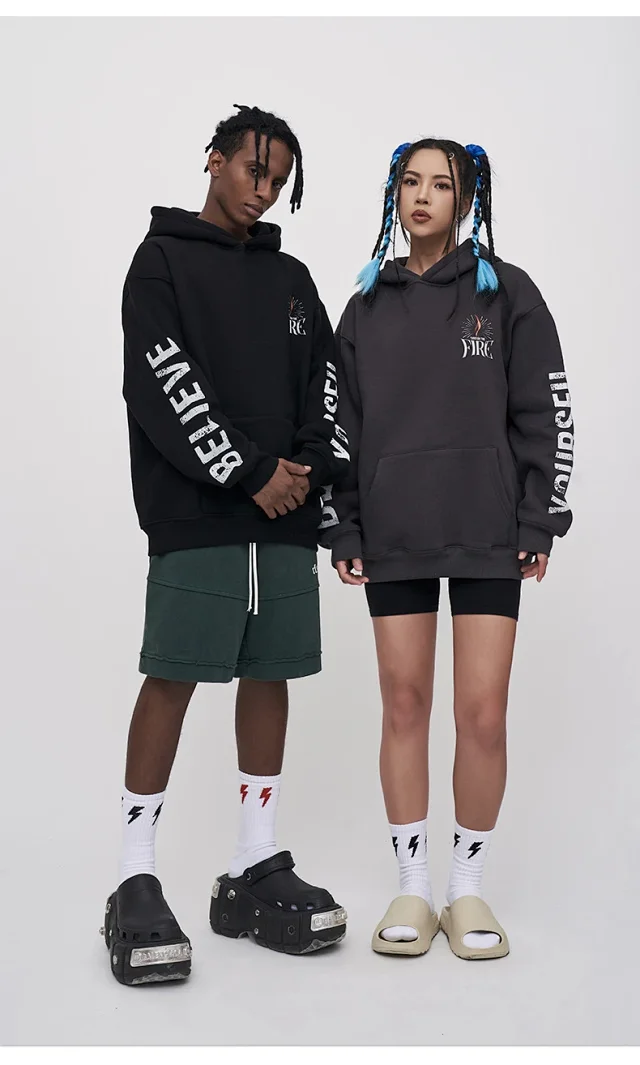RFSD Men's 2025 Autumn New Loose Hoodie Detail