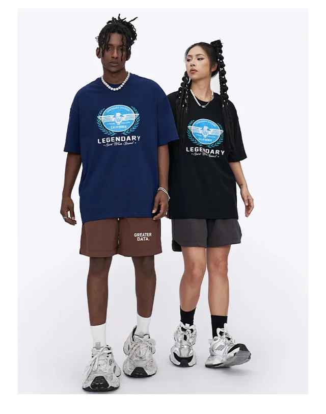 RFSD Men's Tee 2025 SS New Loose 230g Crew Neck Detail