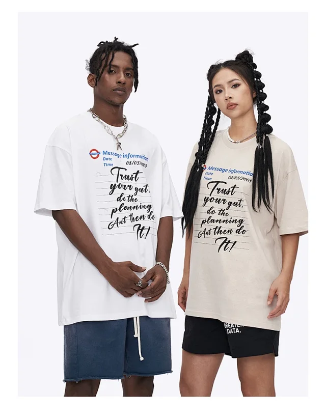 RFSD Men's 2025 Summer Streetwear Tee Detail