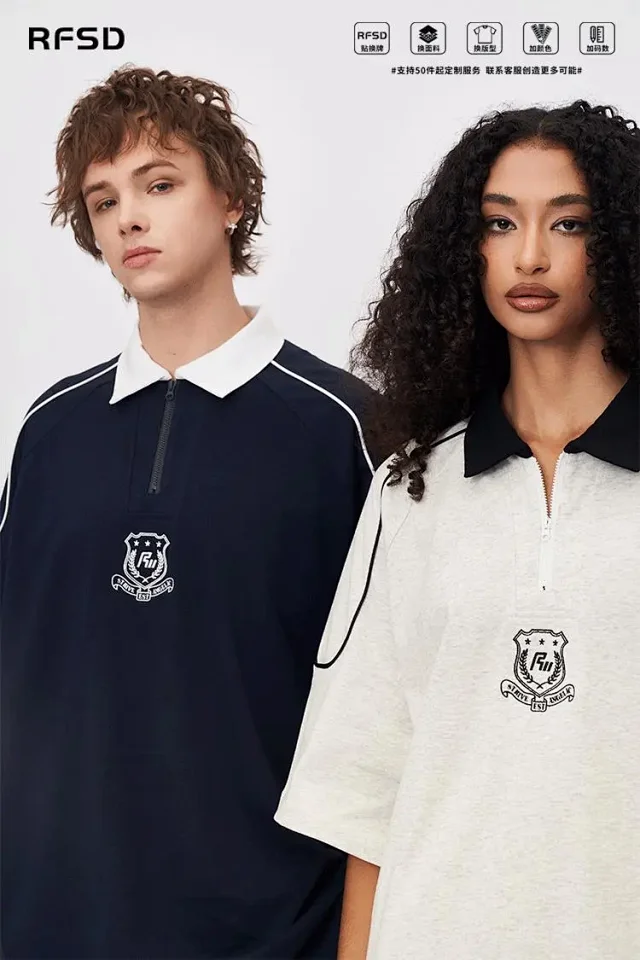 2025 Men's RFSD Soft Casual Polo T-Shirt Detail