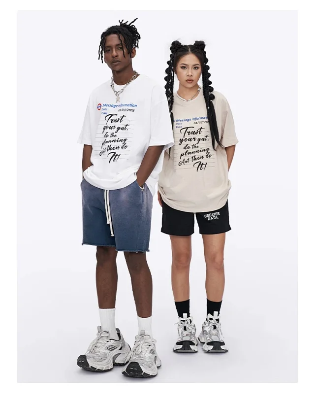 RFSD Men's 2025 Summer Streetwear Tee Detail