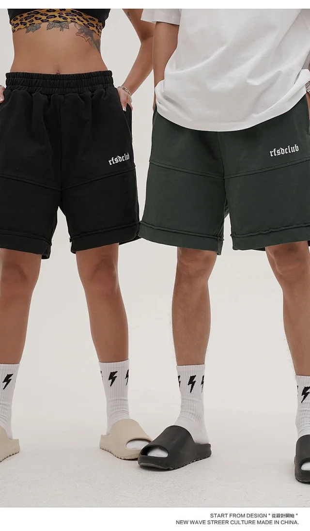 RFSD Men's 2025 Summer Denim Shorts Detail