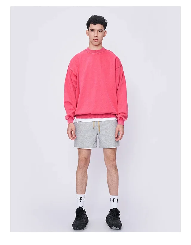 RFSD Men's 2025 FW Streetwear Crewneck Sweatshirt Detail