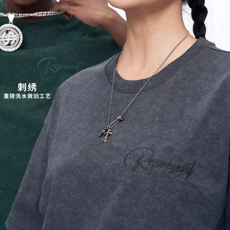 RFSD Men's Vintage Heavy - Embroidered Loose T - Shirt