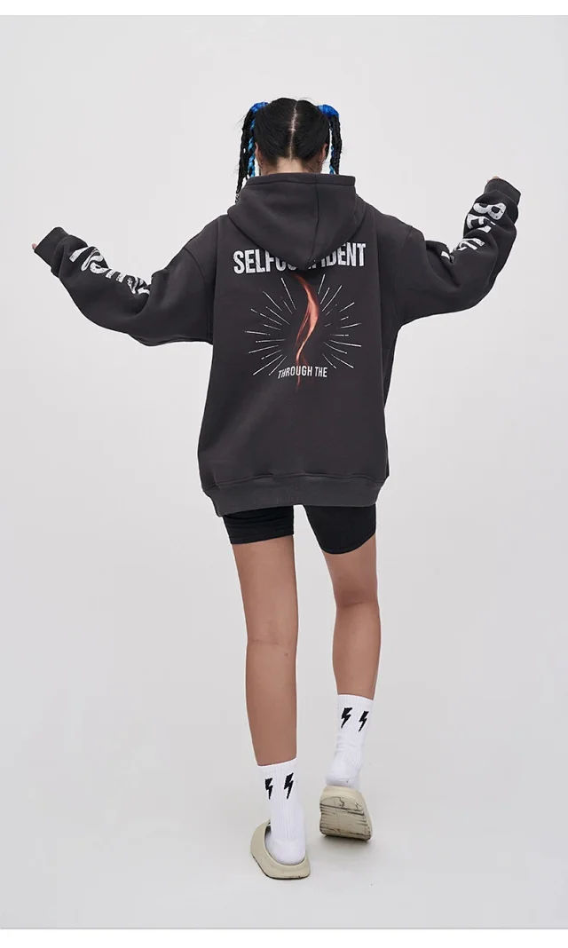 RFSD Men's 2025 Autumn New Loose Hoodie Detail