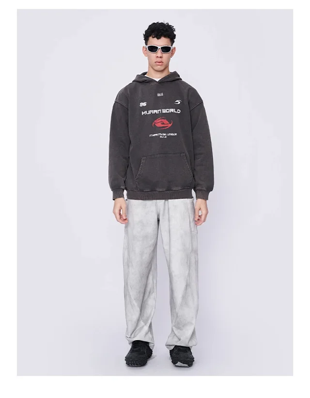 RFSD Men's 2025 Fall Loose Sweatshirt Detail