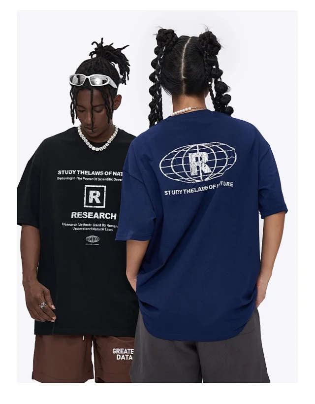 RFSD Men's R Vintage Print T-shirt 2025 SS Detail
