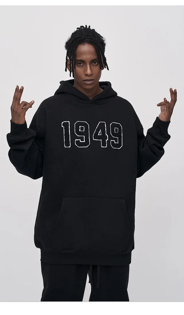 RFSD Men's 1949 Heavyweight Hoodie Detail