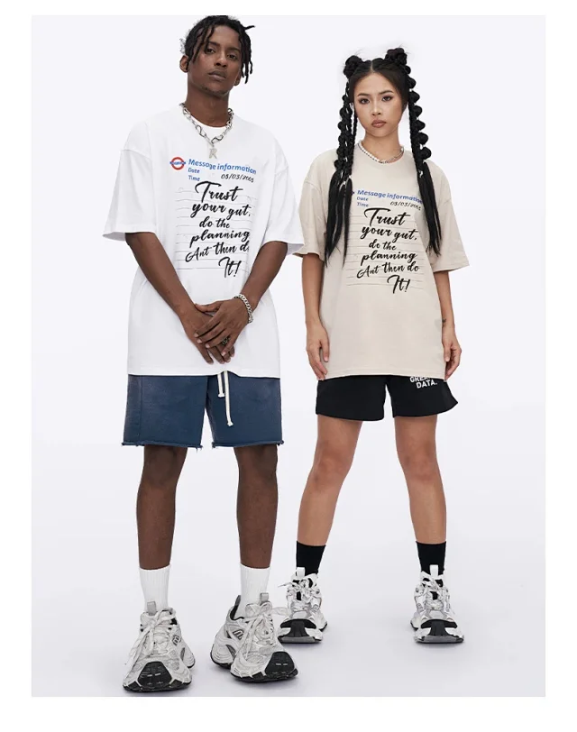RFSD Men's 2025 Summer Streetwear Tee Detail