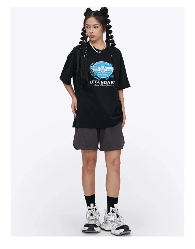 RFSD Men's Tee 2025 SS New Loose 230g Crew Neck Detail