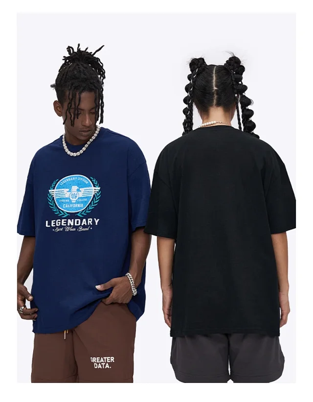 RFSD Men's Tee 2025 SS New Loose 230g Crew Neck Detail