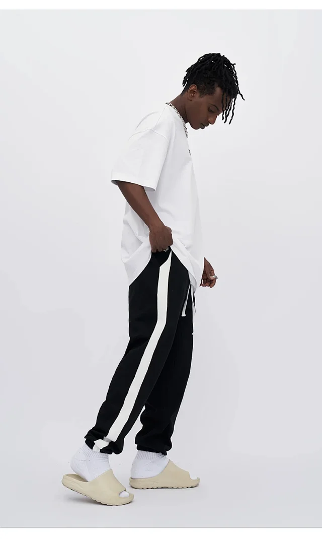 RFSD Men's | Contrast Color Sports Casual Pants 2025 Summer New Detail