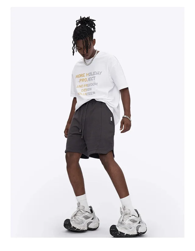 RFSD Men's 2025 Summer Breathable Denim Shorts Detail