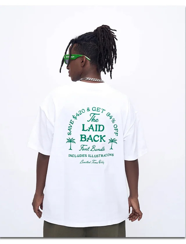 RFSD Men's Loose Printed T-shirt 2025 Spring-Summer Detail