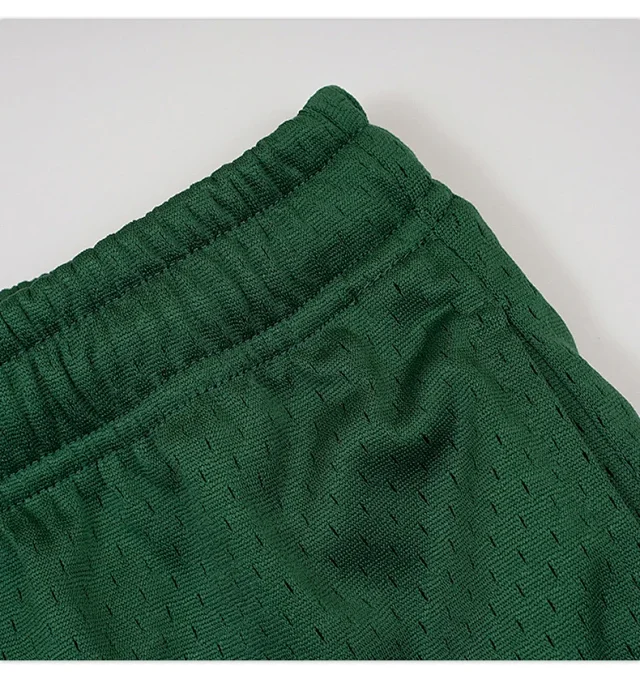 RFSD Men's 2025 Summer Heavyweight 400g Mesh Embroidery Shorts Detail
