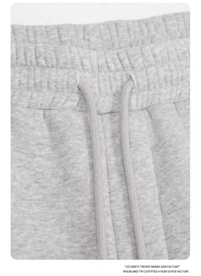 RFSD Men's | 2025 A/W New European and American Cross - Border Trendy Brand Solid - color Wide - leg Pants Detail