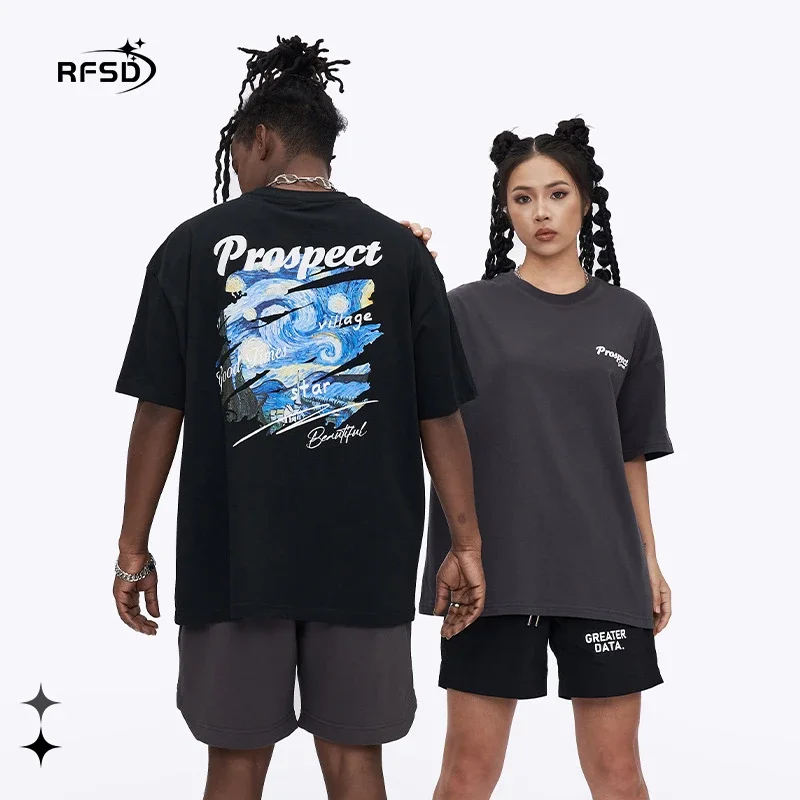 RFSD Men's 2025 Spring/Summer Hand-painted T-shirt