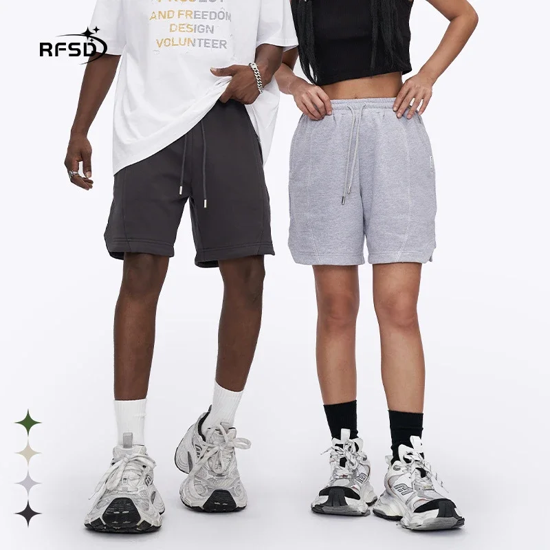 RFSD Men's 2025 Summer Breathable Denim Shorts