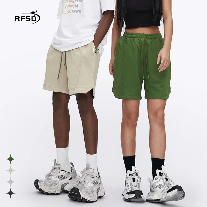RFSD Men's 2025 Summer Breathable Denim Shorts