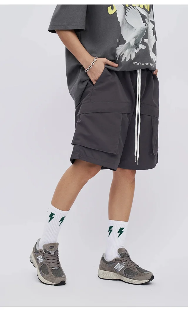RFSD Men's 2025 Summer Thin Cargo Shorts Detail