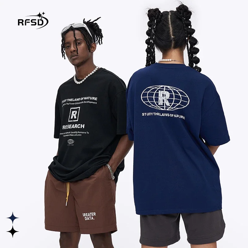 RFSD Men's R Vintage Print T-shirt 2025 SS
