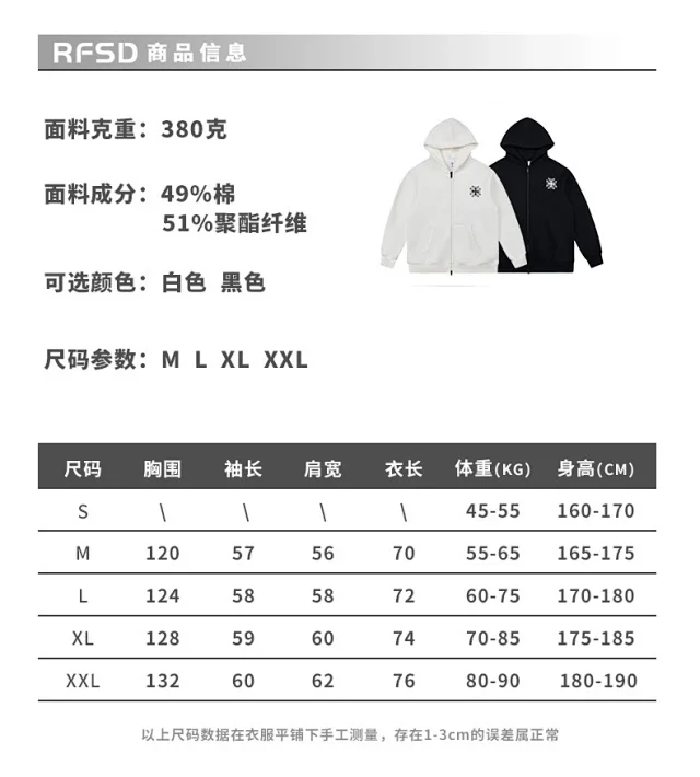 2025 AW RFSD Men's Hoodie Detail