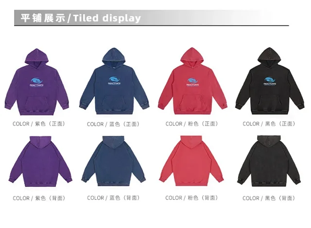 RFSD Men's 440g Heavyweight Hoodie 2025 A/W Detail