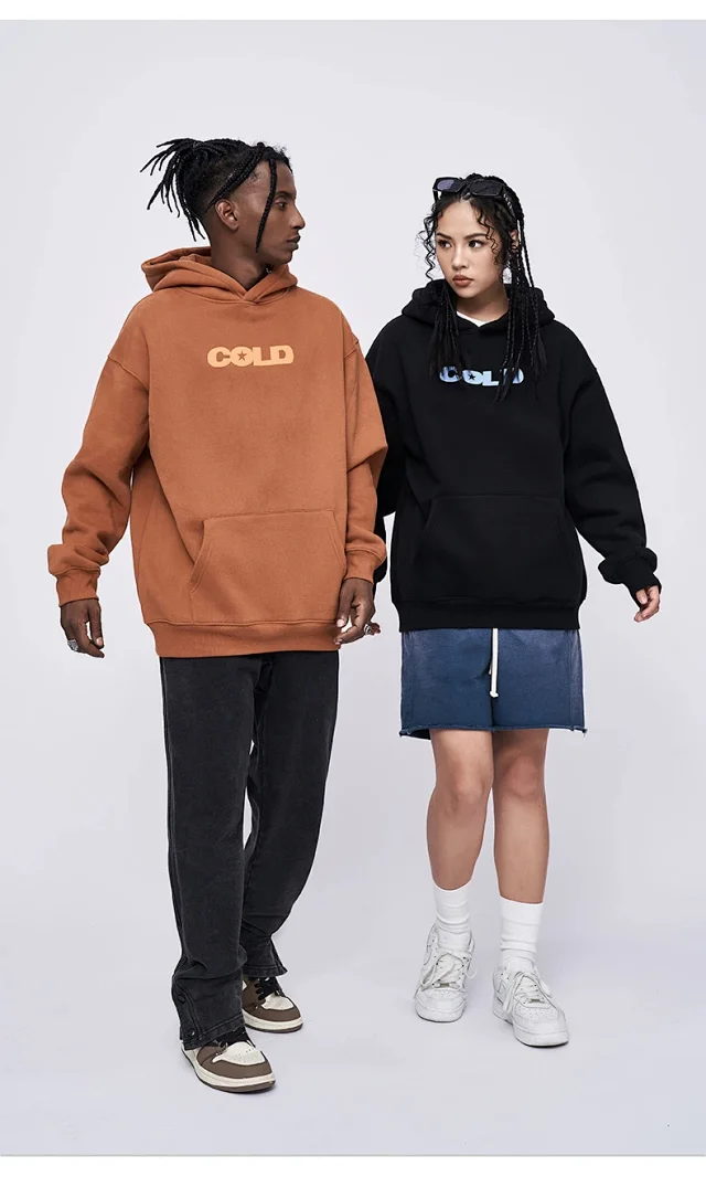 RFSD 2025 FW Men's 430G Cotton Hoodie Detail