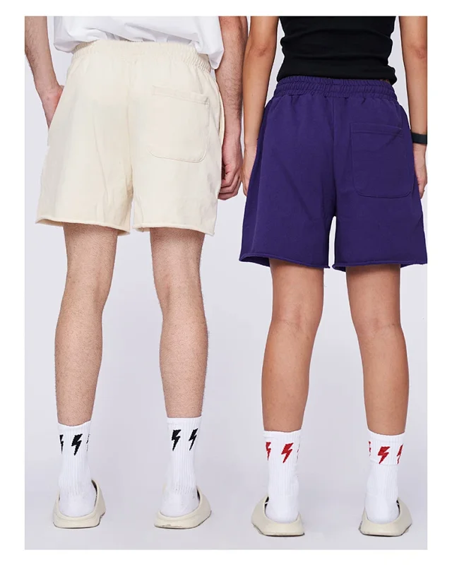 RFSD Men's Shorts | Heavy Cotton FOG Earth Color Cuffed Casual Pants Detail