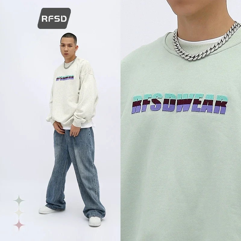 RFSD Men's 2025 A/W Streetwear Crewneck Sweatshirt