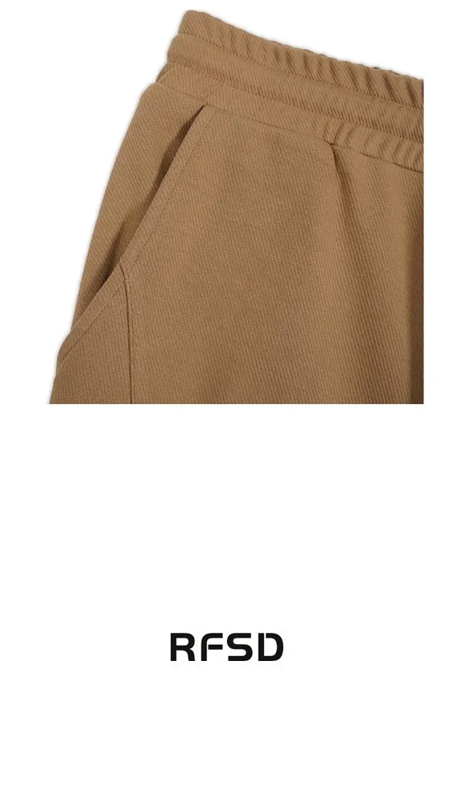 RFSD Men's Straight Sweatpants 2025 Summer Detail