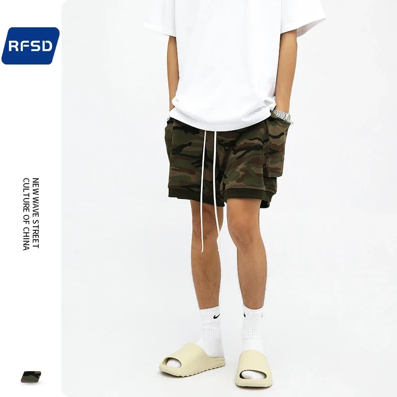 RFSD Men's | 2025 Summer New American Hip - Hop Camo Shorts
