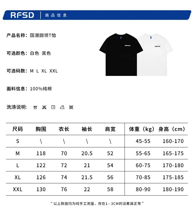 RFSD Men's | 2025 Summer New Original Thorn Print Tee Detail
