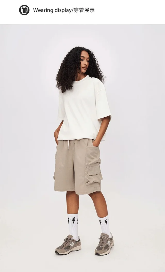 RFSD Men's | Solid Work Shorts 2025 Summer New Detail
