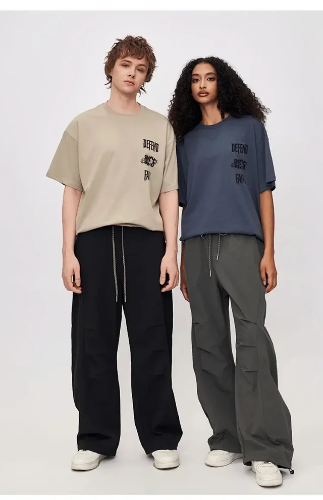 RFSD Men's | 2025 New Pleated Straight Trousers Detail