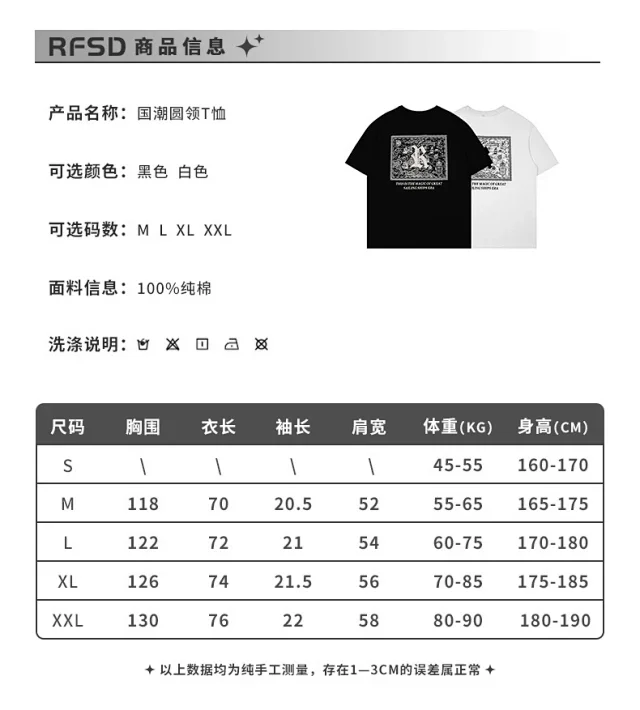 RFSD Men's | 2025 Spring/Summer Creative Print T - Shirt Detail