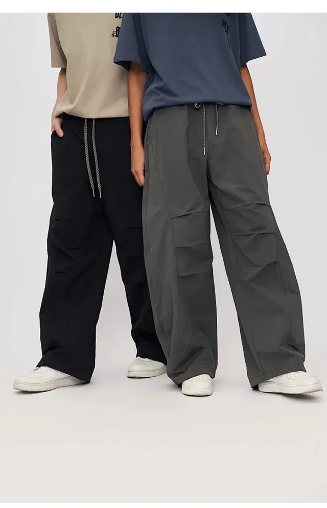 RFSD Men's | 2025 New Pleated Straight Trousers Detail
