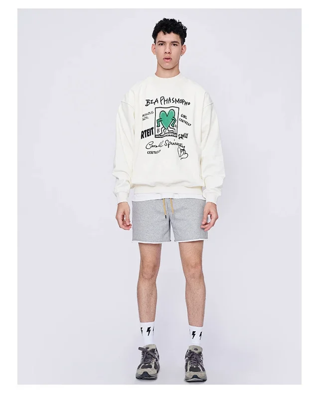 RFSD Men's | 2025 Autumn/Winter Loose Basic Sports Pullover Detail