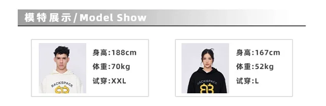RFSD Men's 2025 Fall/Winter 420G Hoodie Detail