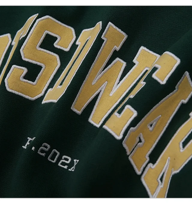 RFSD Men's 2025 Fall/Winter New Patchwork Sweatshirt Detail