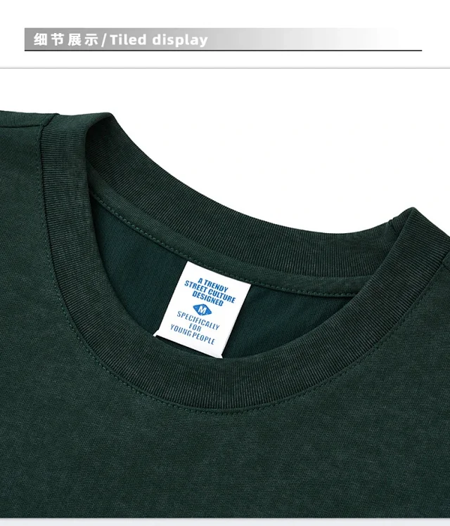 RFSD Men's Vintage Heavy - Embroidered Loose T - Shirt Detail