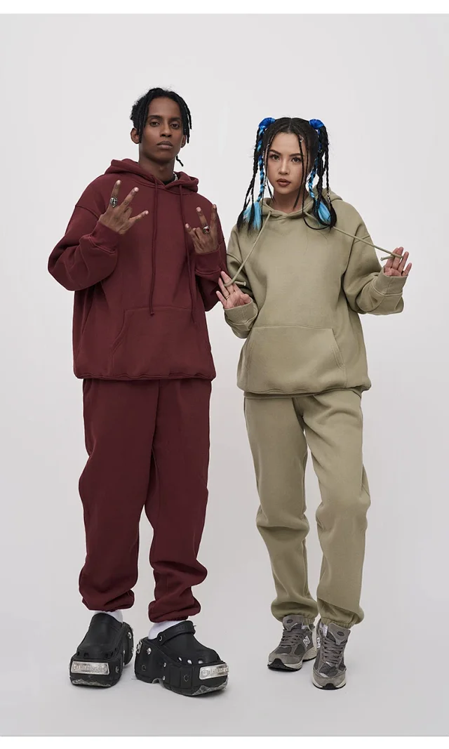 RFSD Men's 2025 A/W Fleece Hoodie & Pants Set Detail